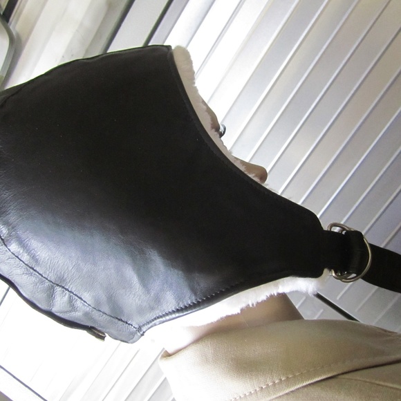 Accessories - Leather Aviator Cap SZ S/M Like New!